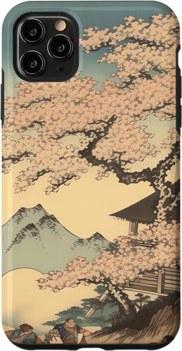 Vista 11 de iPhone 15 Renaissance Rumble Sumo in Blossom Glory Power and Petals Case