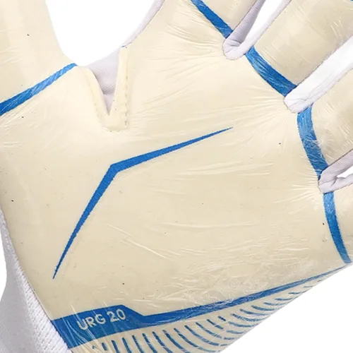 Vista 5 de Football Goalkeeper Gloves with Strong Palm Grip, Non Slip Latex and Nylon Soccer Goalie Glove, Breathable Design with Finger Protection for Men and