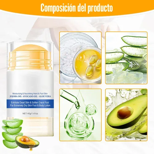 Vista 4 de Crema Hidratante y Anti-Grietas para Pies con 60% de Urea, Crema Hidratante y Relajante para Pies Mejorada 2025 y Alivia la Grieta y Sequedad, Crema