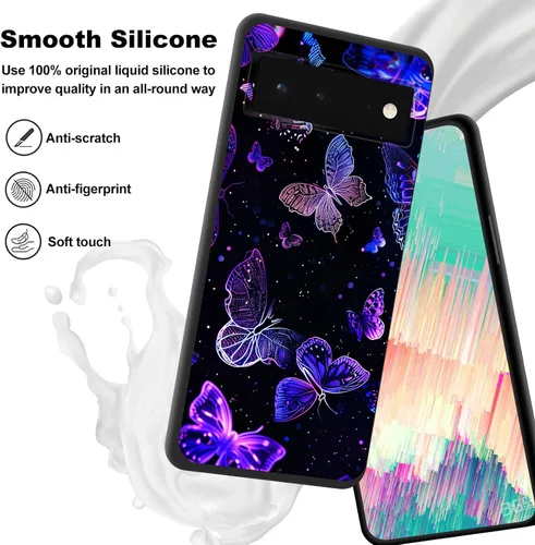 Vista 203 de Funda delgada para Google Pixel 4 XL, funda delgada de silicona de TPU suave a prueba de golpes para Google Pixel 4 XL, astronauta Galaxy