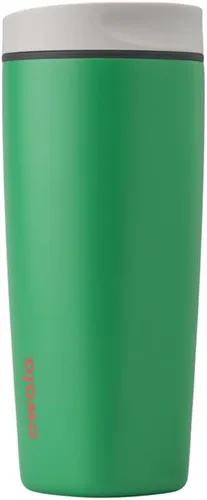 Vista 14 de Owala SmoothSip Slider - Vaso de café aislado de acero inoxidable, reutilizable, taza de café helado, taza de viaje para café caliente, sin BPA, 12