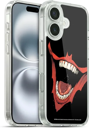 Vista 160 de Head Case Designs Funda de gel suave con licencia oficial de The Joker DC Comics Arkham Asylum Character Art compatible con Apple iPhone 7