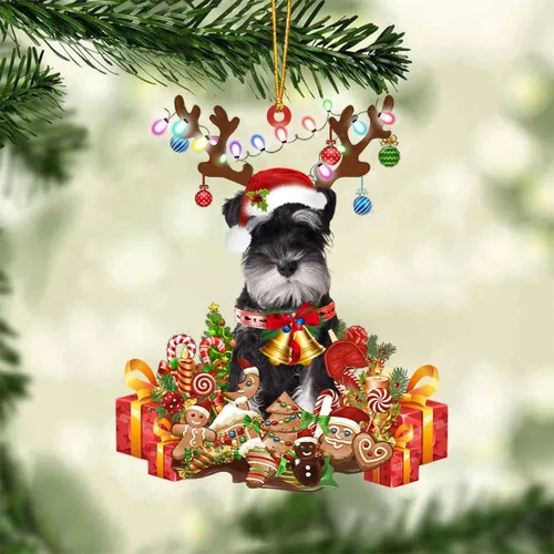 Vista 57 de Nazenti Adorno de Navidad personalizado de reno de Alaskan Malamute – Adorno de perro personalizado para amantes de las mascotas, acrílico plano