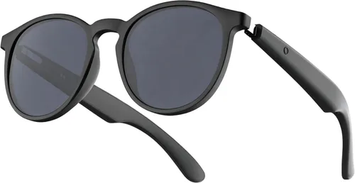 Vista 10 de Gafas de sol inteligentes con audio Bluetooth con altavoces, protección UV400, lentes de bloqueo de luz azul para hombres y mujeres Uf-17