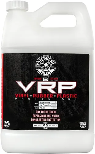 Vista 8 de Chemical Guys VRP Acondicionador de Vinilo, Goma y Plástico - Acondicionador de Neumáticos, No Graso, Brillo Seco al Tacto para Neumáticos, Molduras