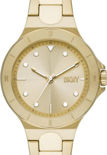 Vista 4 de DKNY Reloj de tres manecillas de cuarzo para mujer