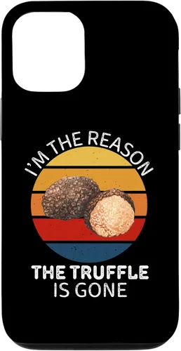 Vista 28 de Vintage I'm The Reason Truffle is Gone Food Lover Case for iPhone 16
