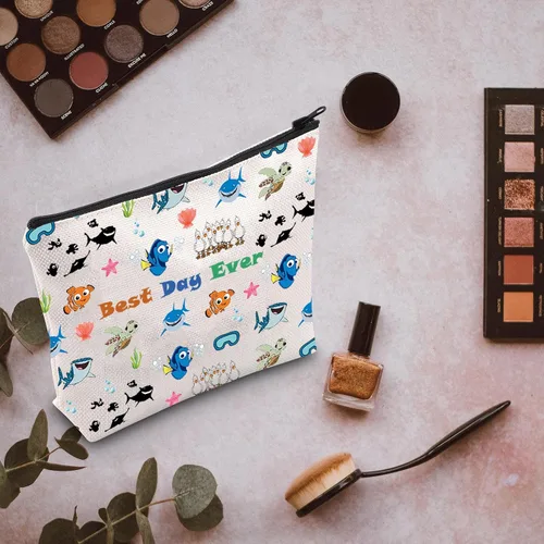 Vista 5 de Nemo Dory - Bolsa de maquillaje cosmética para los fans de Nemo Dory, Bolso Fish N, M