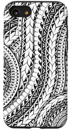 Vista 18 de Funda de arte tribal polinesio para iPhone 16