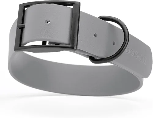 Vista 104 de Dogline Biothane - Collar impermeable para perro con hebilla de liberación rápida, resistente cincha de nailon recubierta con resistente y a prueba
