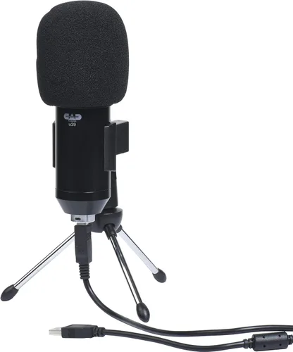 Vista 4 de CAD Audio Micrófono de estudio de dirección lateral de gran formato USB U29