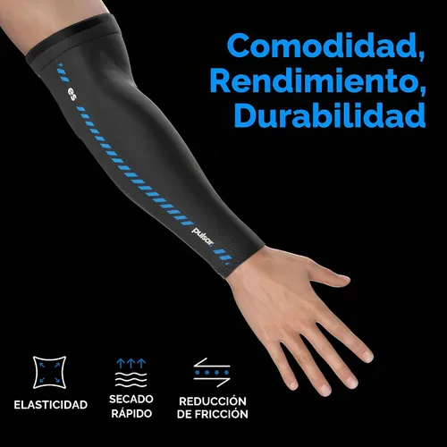 Vista 3 de Pulsar Gaming Gears Manga larga para brazo para juegos Negro