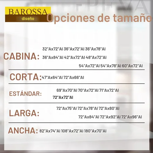 Vista 3 de Barossa Design - Forro de cortina estrecho de PEVA para ducha, con 3 imanes, impermeable, para cabina de baño pequeña, sin PVC, ojales metálicos