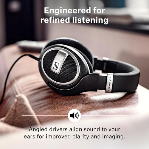 Vista 3 de Sennheiser HD 599SE Auriculares audiófilos con cable de espalda abierta Negro