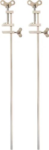 Vista 6 de KAKURI Abrazaderas de barra para carpintería 11-3/4 pulgadas HATAGANE Abrazaderas de madera japonesas, Juego de herramientas de abrazaderas