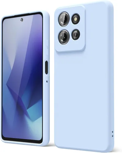 Vista 75 de oakxco para Motorola Moto G Power 2022 Funda de teléfono/Moto G Play 2023 Funda de teléfono de silicona líquida, goma de goma delgada y suave en gel