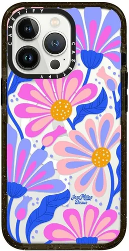 Vista 159 de CASETiFY Funda Impact para iPhone 13 [Protección contra caídas de grado militar 4X de 8.2 pies/Compatible con Magsafe] - #1 Mom - Transparente