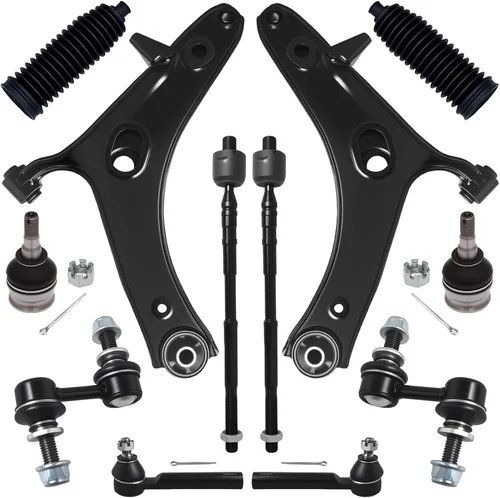 Vista 12 de AUQDD Brazo de control inferior delantero de suspensión (rótula/rótula) compatible con código de cuerpo Sub-aru Legacy Outback B14 2010-2014