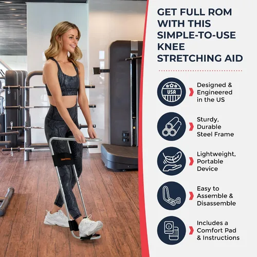 Vista 7 de IdealKnee - Dispositivo Avanzado de Extensión y Alivio del Dolor de Rodilla - Aprobado por Terapeutas Físicos y Cirujanos - Ideal