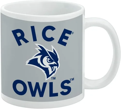 Vista 59 de Taza de cerámica con el logotipo principal de la Universidad Rider, taza de regalo novedosa para café, té y bebidas calientes, 11oz, blanca
