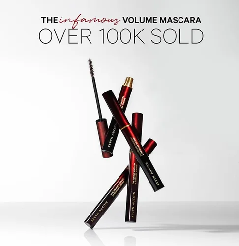 Vista 2 de Kevyn Aucoin, The Volume Mascara, Rich Pitch Negro, 1 pieza