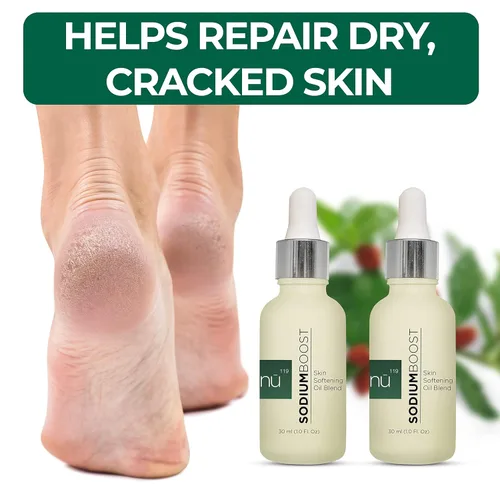 Vista 3 de La mejor crema hidratante para piel seca en pies y cuerpo Aceite suavizante de refuerzo de sodio Productos naturales para el cuidado de la piel