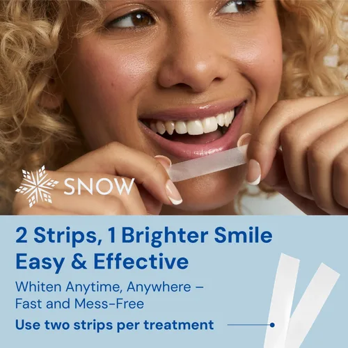 Vista 2 de Snow Tiras blanqueadoras DiamondSeries™ 14 CT
