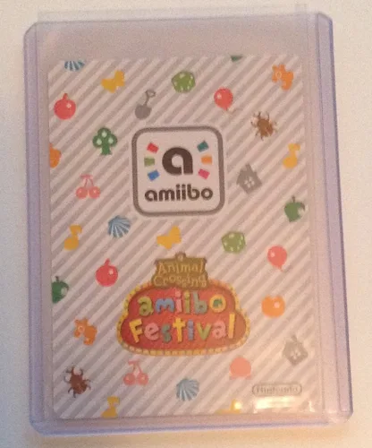 Vista 2 de Nintendo Animal Crossing amiibo Festival Card Rosie