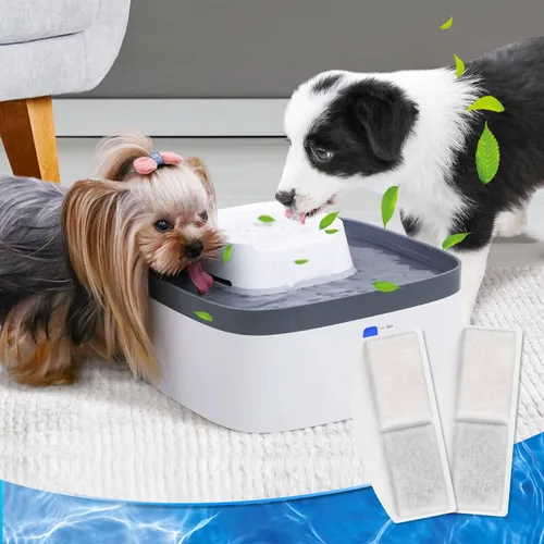 Vista 7 de Paquete de 8 filtros de repuesto para fuente de mascotas y 8 esponjas de prefiltro de repuesto, paquete de 16 filtros de fuente de agua para gatos