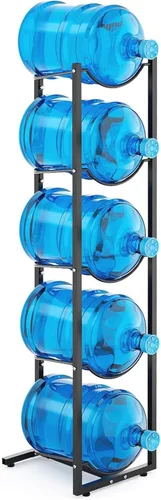 Vista 9 de MYLOLF Soporte para Garrafón de Agua de 5 Galones: Soporte de 4 Niveles para Garrafón de Agua para Dispensador de Agua de 5 Galones - Estante