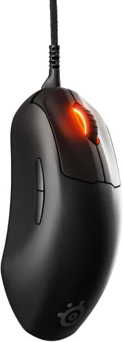 Vista 7 de SteelSeries - Mouse para videojuegos Esports FPS, edición Prime +, ultra ligero, 5 botones programables, sensor TrueMove Pro de 18K CPI
