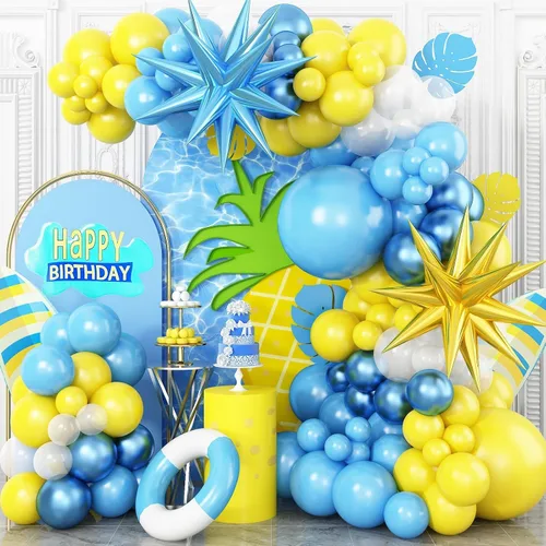 Vista 17 de Kit de arco de globos de Halloween con globos de estrella de explosión de calabaza de aluminio, kit de guirnalda de globos negros, naranjas y beige