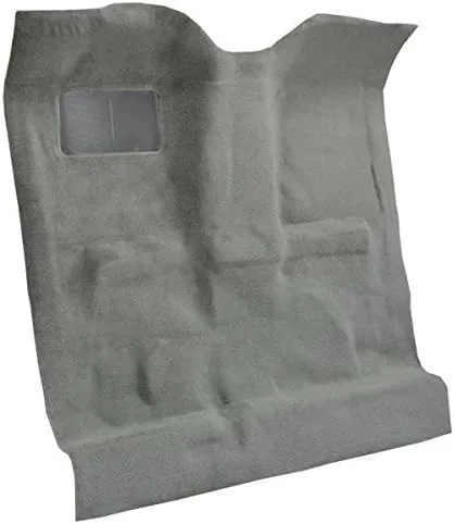 Vista 2 de Alfombra automotriz compatible con Ford Ranger 1996 a 2011 camioneta de cabina estándar, tracción en 2 o 4 ruedas (801-pelo de corte de felpa negro)