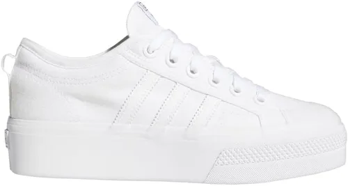 Vista 2 de adidas Zapatillas Nizza Platform para mujer, BlancoBlancoBlanco