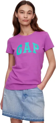 Vista 6 de Gap Camiseta clásica con logotipo para mujer Fresas Blancas