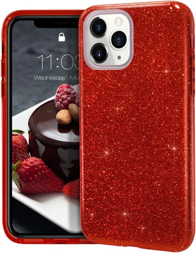 Vista 10 de MATEPROX Funda protectora compatible con iPhone 11 Pro Max, funda protectora Bling Sparkle para niñas y mujeres para iPhone 11 Pro Max de 6.5