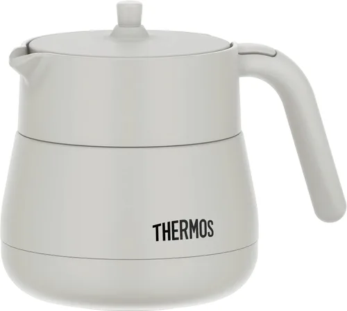 Vista 11 de Thermos TTE-450 BW Vacuum Insulated Teapot with Strainer, 15.2 fl oz (450 ml), Brown