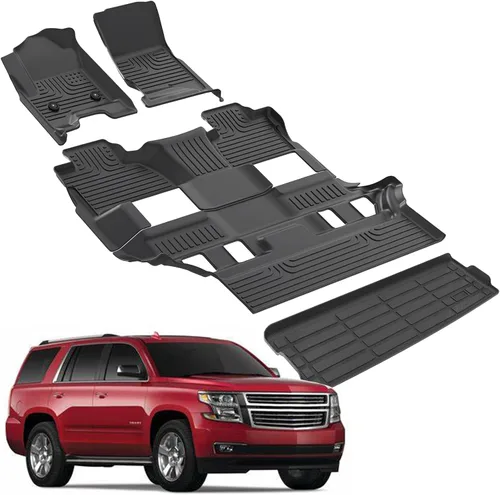 Vista 82 de Alfombrillas para Jeep Compass 2007-2016/2007-2016 Jeep Patriot/Dodge Caliber 2007-2012 para todo tipo de clima con forro de carga para automóvil