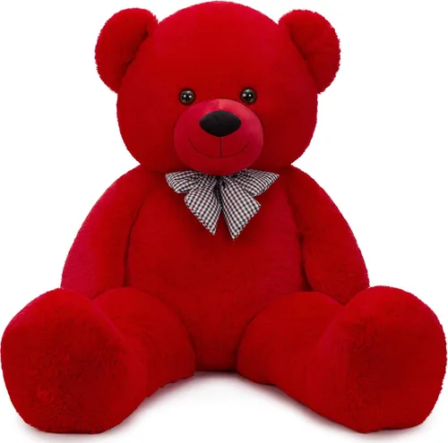 Vista 24 de MaoGoLan Oso de Peluche Teddy Gigante, Animal de Peluche Grande de Tamaño Real, 5 Pies, Suave y Esponjoso Gran Regalo de Oso Teddy para Baby Shower