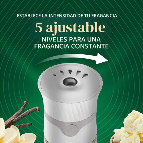 Vista 10 de Air Wick Aceites perfumados 0+4 Recarga de vainilla dulce y manteca de karité