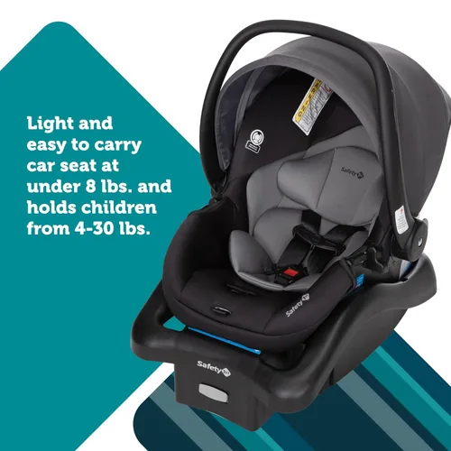 Vista 6 de Safety 1st Sistema de viaje Smooth Ride con cochecito y asiento de auto para bebés OnBoard FLX, combinación de recién nacido a niño pequeño, fácil