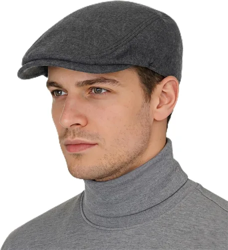 Vista 10 de Pistha Mens Newsboy Flat Caps Beret Hat Driving Beret Dress Hats