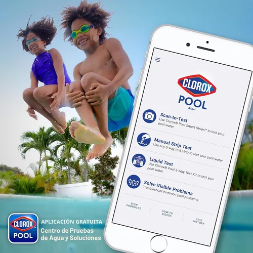 Vista 7 de Clorox® Pool&Spa™ Alguicida para piscina, previene y trata algas de piscina, sin espuma, 1 cuarto de galón (paquete de 1)