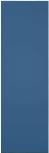 Vista 4 de Persianas de montaje fijo True Fit de PVC de 12 pulgadas de ancho x 25 pulgadas de alto, color azul (Por par, accesorios no incluidos)
