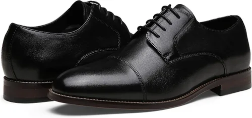 Vista 6 de Jousen Men's Dress Shoes Classic Mens Oxfords Formal Business Shoes Modern Derby Oxford