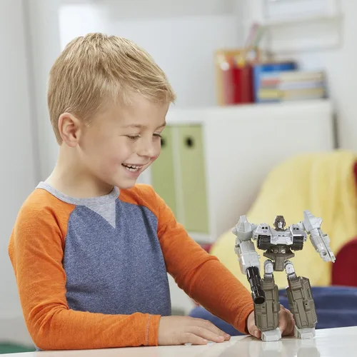 Vista 12 de Transformers Toys Heroes and Villains Optimus Prime y Megatron, paquete de 2 figuras de acción – para niños de 6 años en adelante, 7 pulgadas