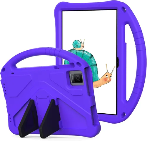 Vista 9 de Funda para tableta Revvl Tab 0.18 oz, funda protectora de espuma EVA para niños, cubierta protectora de mango para T-Mobile REVVL Tab 5G (2023)