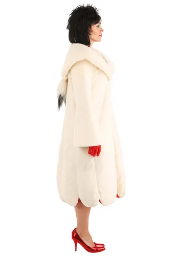 Vista 8 de Disfraz de Abrigo Cruella De Vil para Mujer de 101 Dálmatas de Disney Multicolor