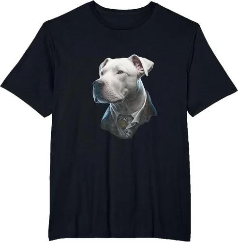 Vista 44 de Detective Dogo Argentino - Camiseta para perro, Negro