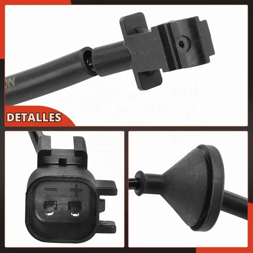Vista 7 de A-Premium Sensor de velocidad de rueda ABS trasero derecho